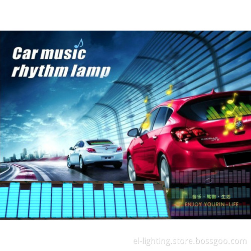 Popular EL Car Sticker Paypal Accepted CE/RoHS Certified
